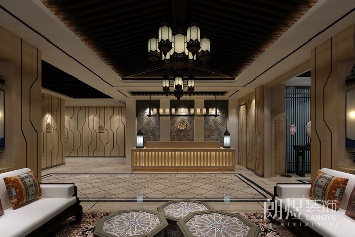 簡約休閑會所裝修風格圖片