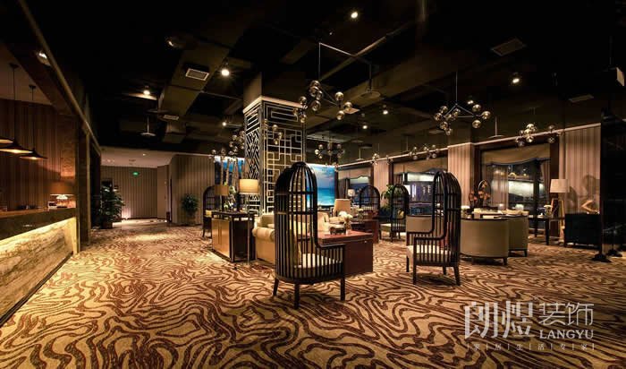 時尚型茶樓效果圖