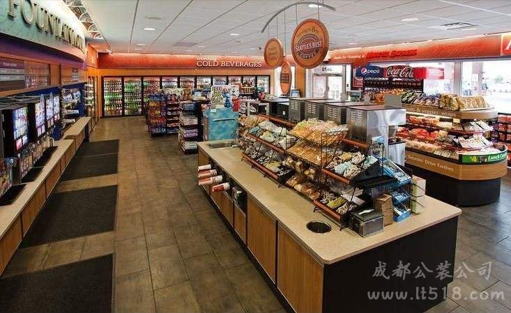 成都便利店該如何裝修才好？便利店裝修設計效果圖精選