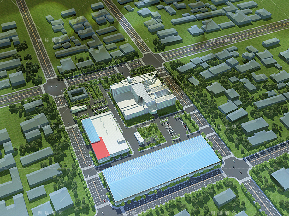 工業(yè)園區(qū)標準廠房裝修效果圖