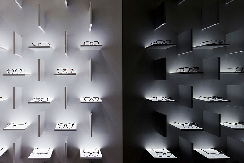 時尚眼鏡店裝修設計效果圖