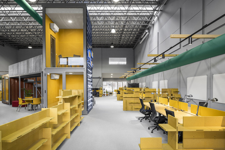 廠房辦公區裝修效果圖