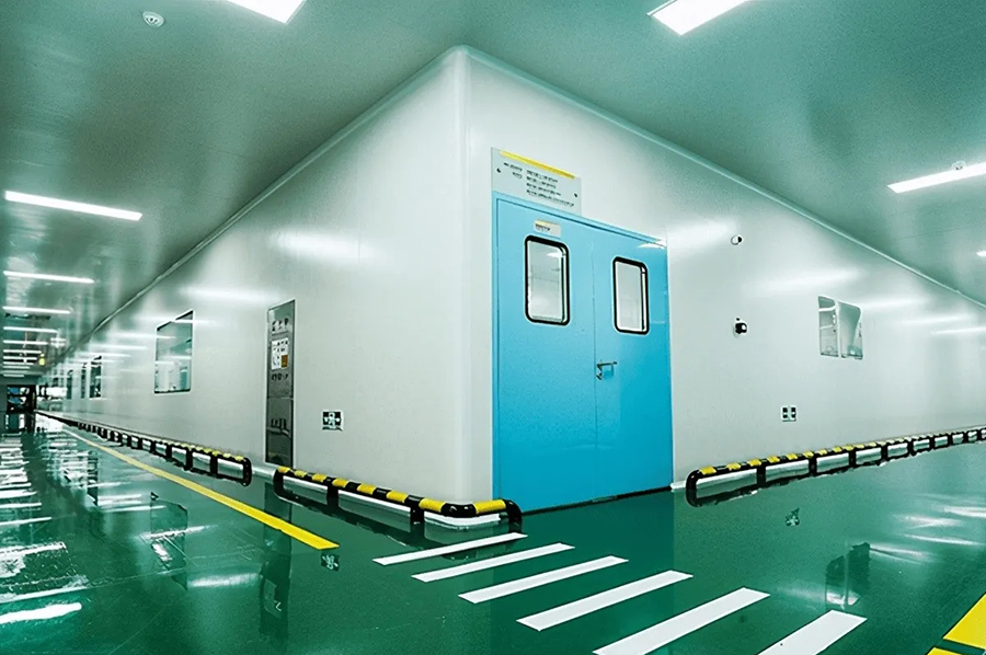 十萬級凈化車間廠房裝修效果圖