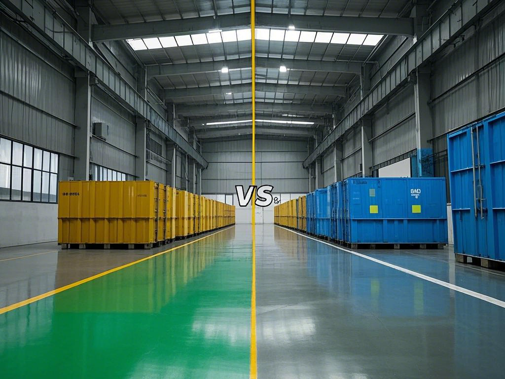 廠房耐磨地坪VS環(huán)氧樹(shù)脂地坪