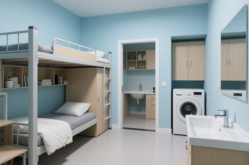 工廠寢室衛生間