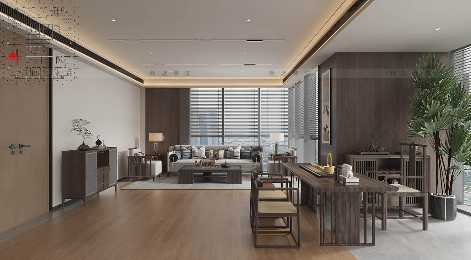 董事長辦公室裝修效果圖/2