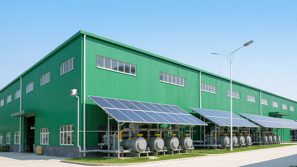 現(xiàn)代環(huán)保廠房