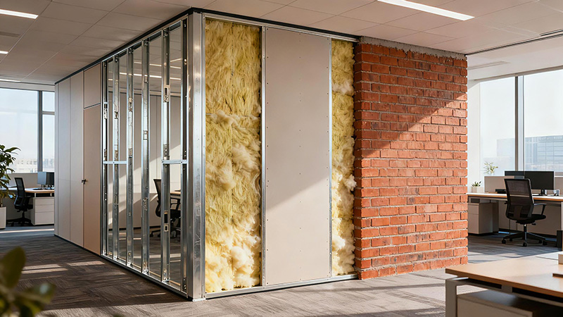 辦公室實體隔斷設(shè)計